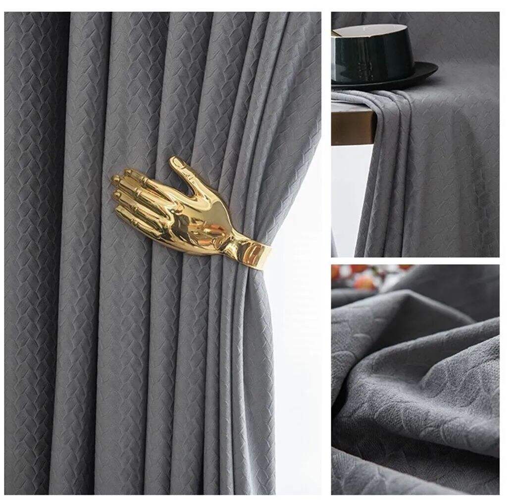 Foulola News: 147# Series Blackout Luxury Velvet Curtain details