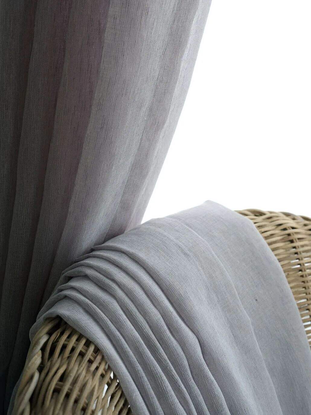 Foulola News: DLM Linen Sheer，6 colors， 3.0m Width details