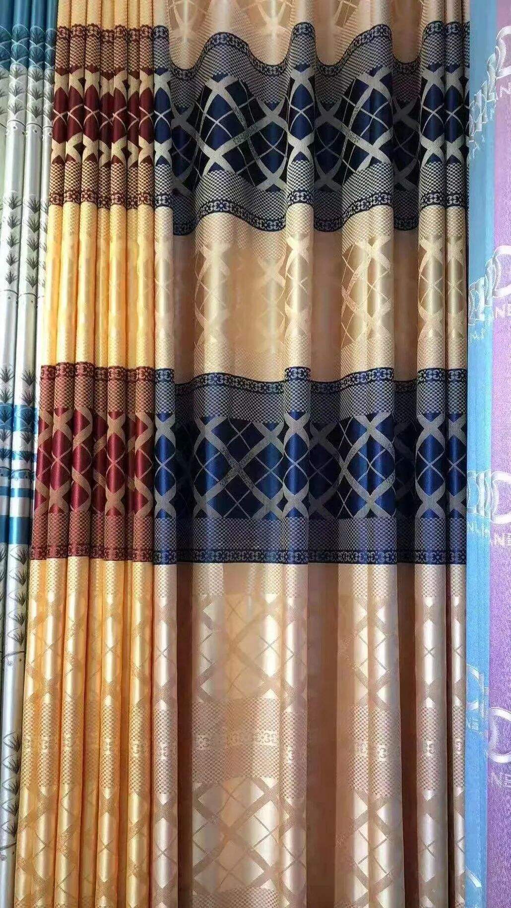 Foulola News: Cheap Jacquard Curtain Fabric. Width 280cm, supplier