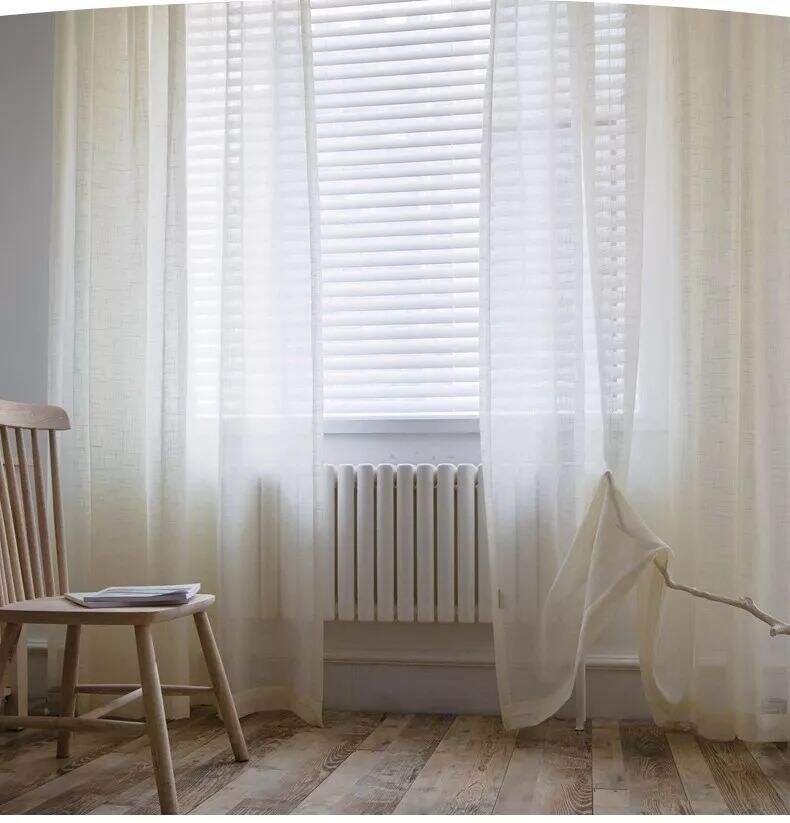 Foulola News: SZMS# Series, Cotton/ Polyester Sheer Curtain supplier