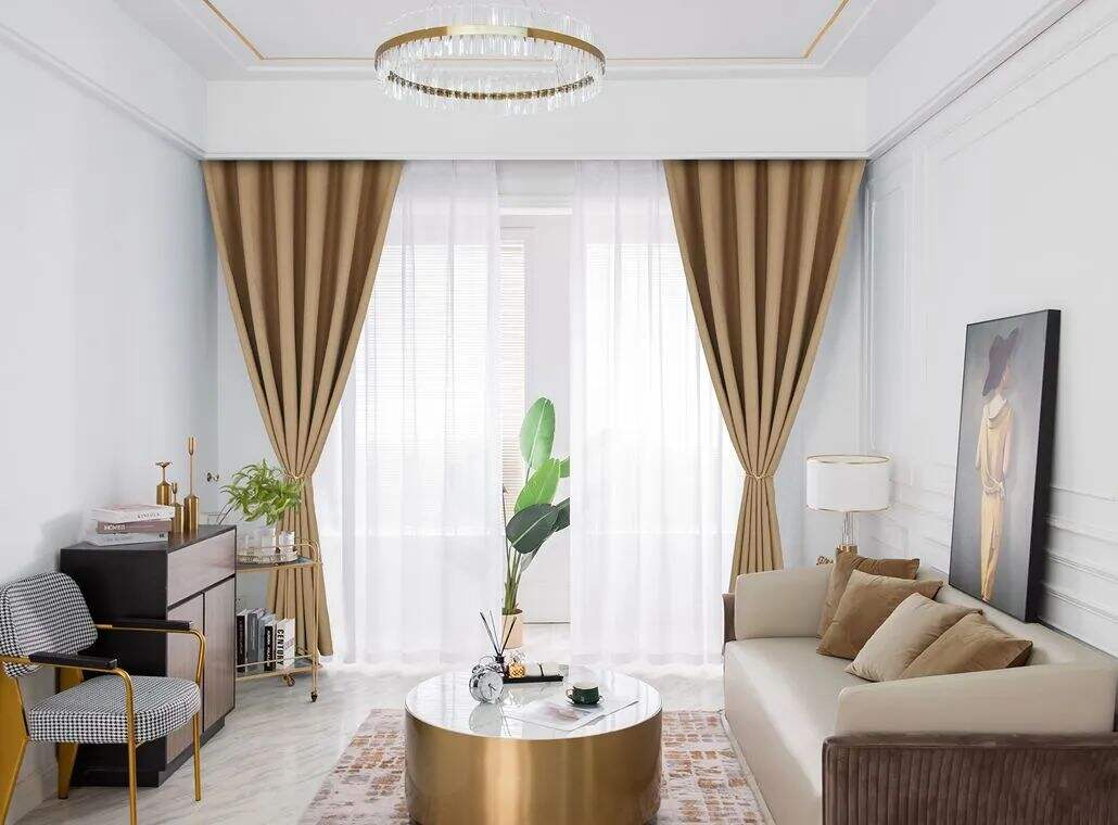 8103 Series Blackout Linen Curtain Fabric, 335gsm, 90% Blackout. supplier