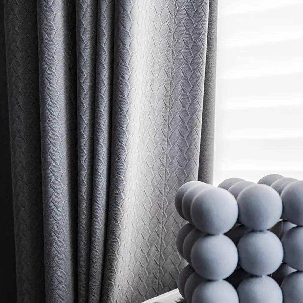 Foulola News: 147# Series Blackout Luxury Velvet Curtain details