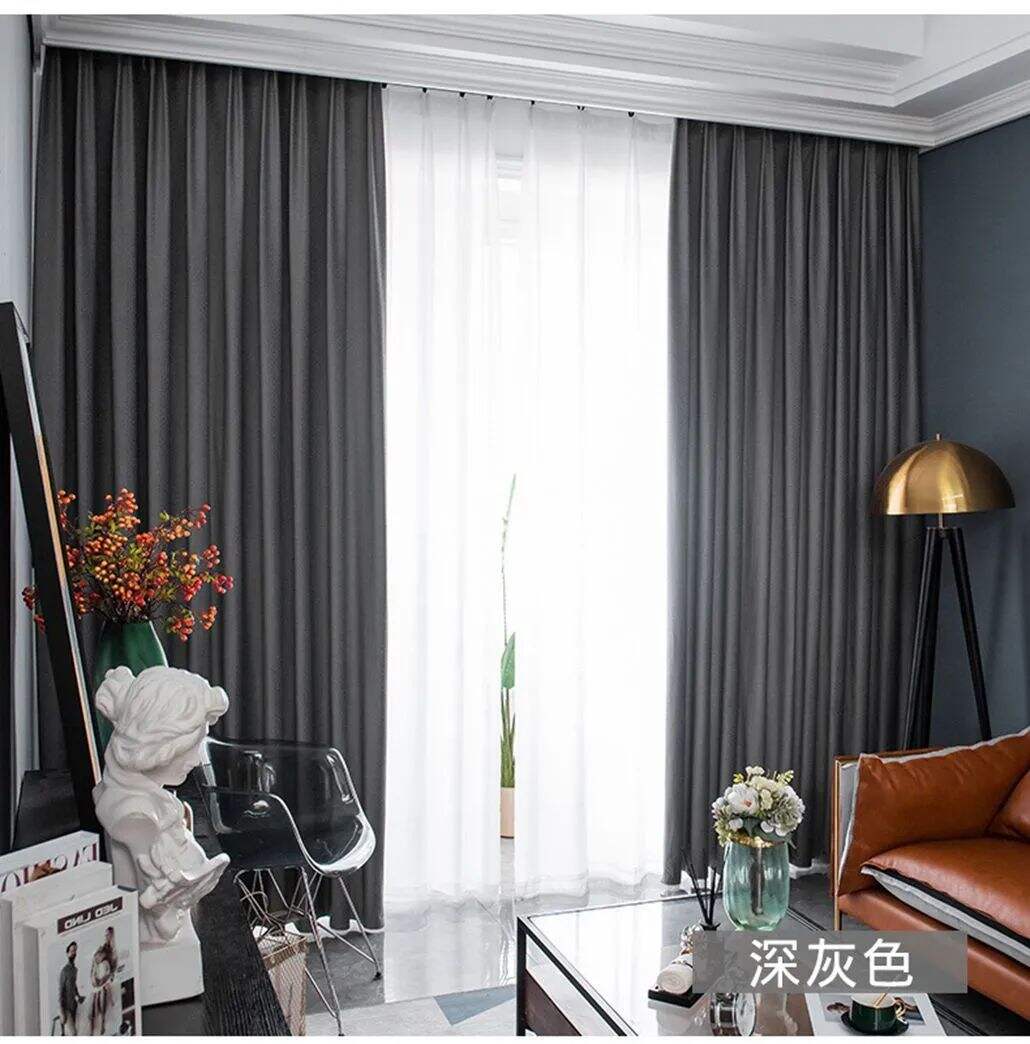 Foulola News: 147# Series Blackout Luxury Velvet Curtain manufacture