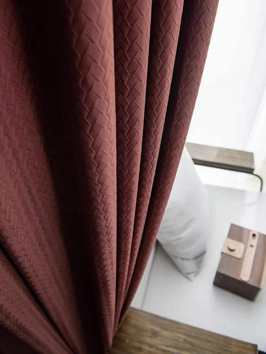 Foulola News: 147# Series Blackout Luxury Velvet Curtain manufacture