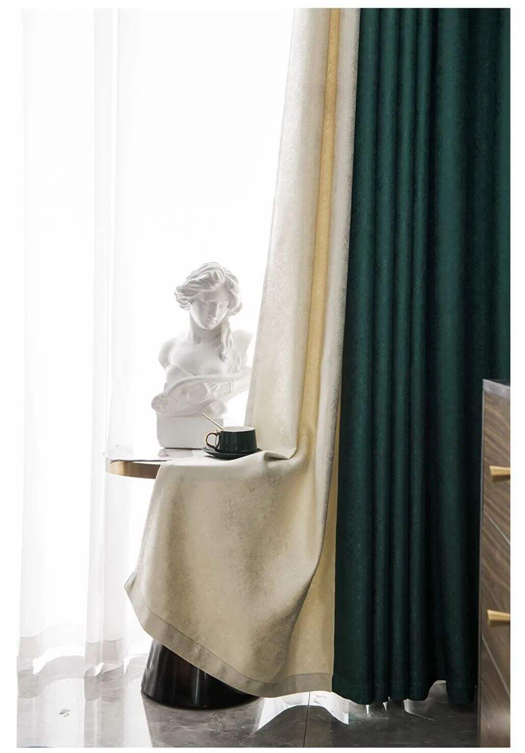 19 Foulola News: LXG Series, Both Sides Abstract Jacquard details