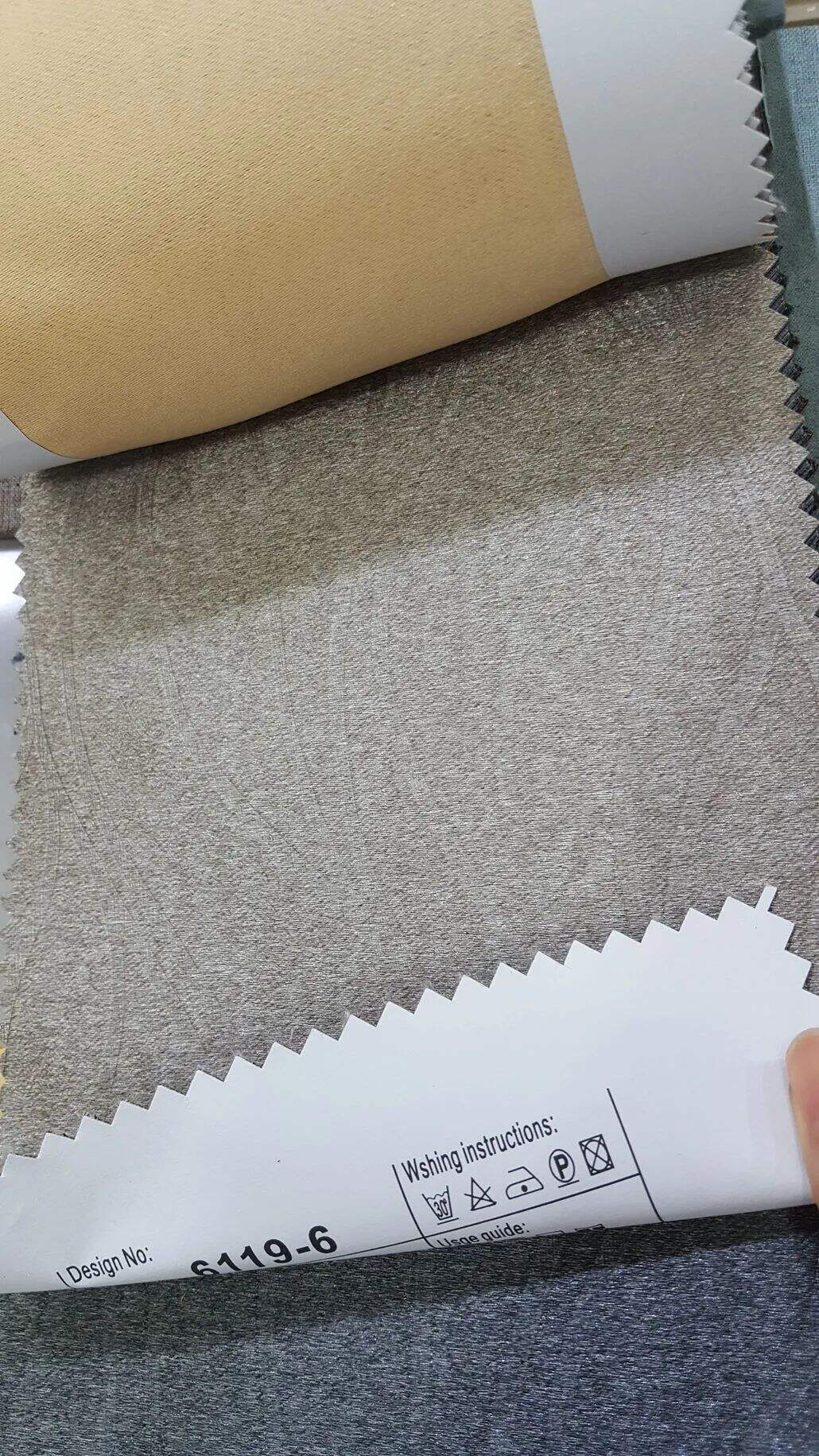 119 Foulola News: 2.8m DY/34# Series, Embossed Linen Style Blackout factory