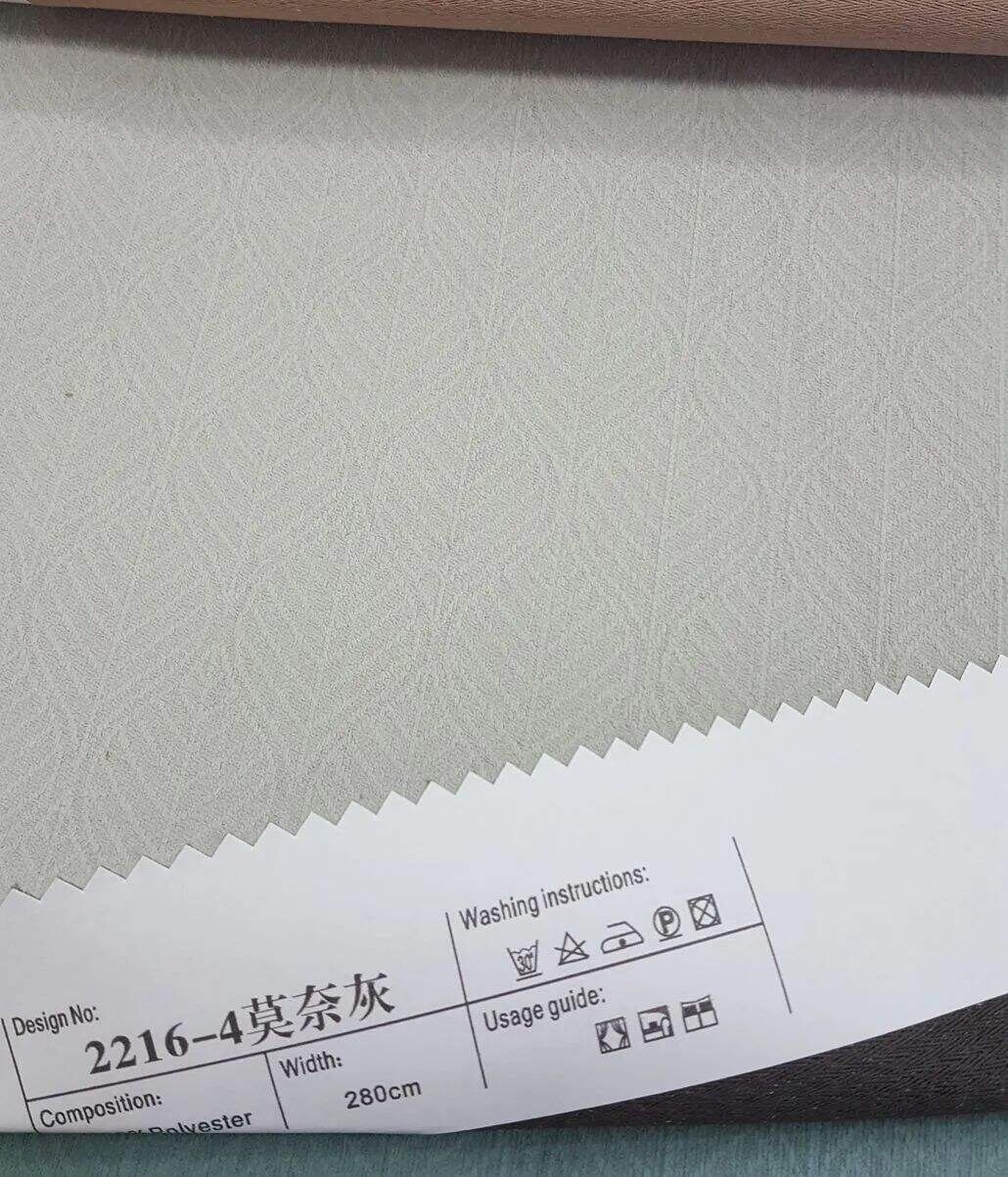 Foulola News:SFL2216# Luxury Jacquard Linen Style Curtain Fabric manufacture