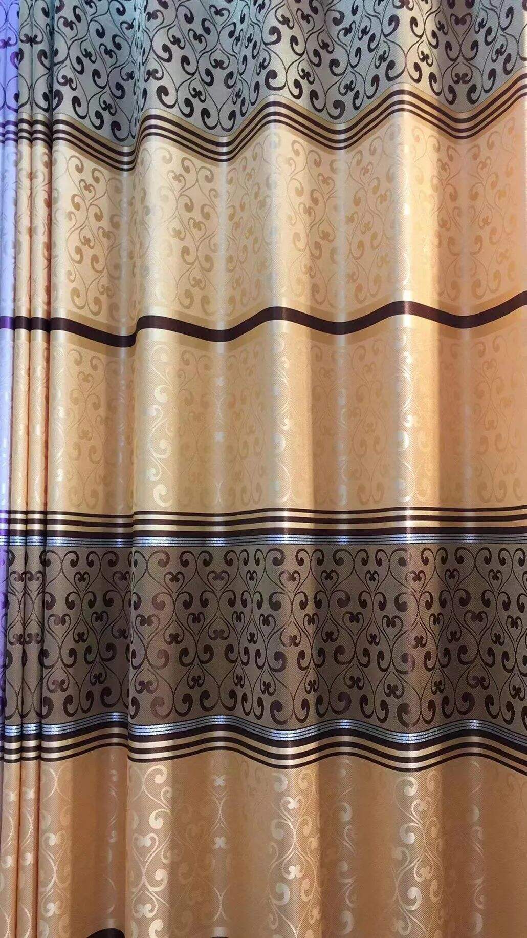 Foulola News: Cheap Jacquard Curtain Fabric. Width 280cm, supplier