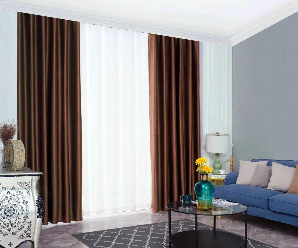 25 Foulola News: 2.8m DY/34# Series, Embossed Linen Style Blackout supplier