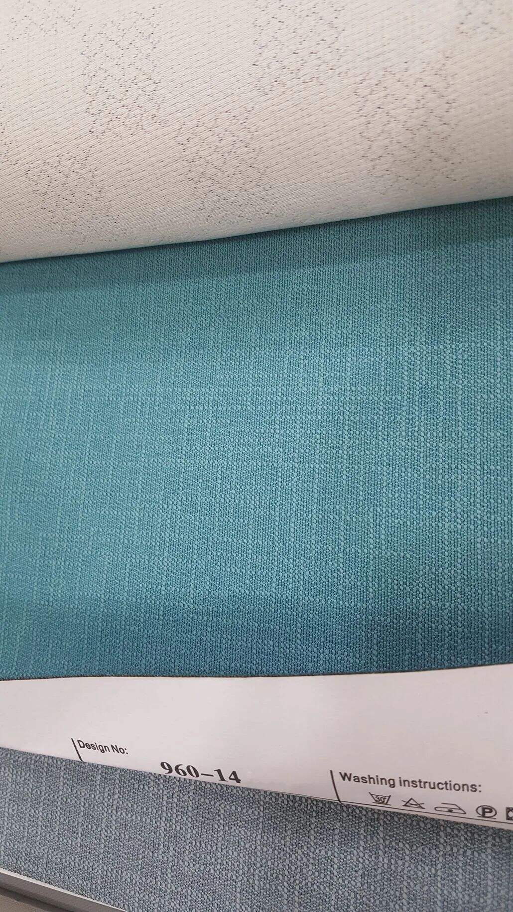 Foulola News:960# Linen Style Blackout manufacture