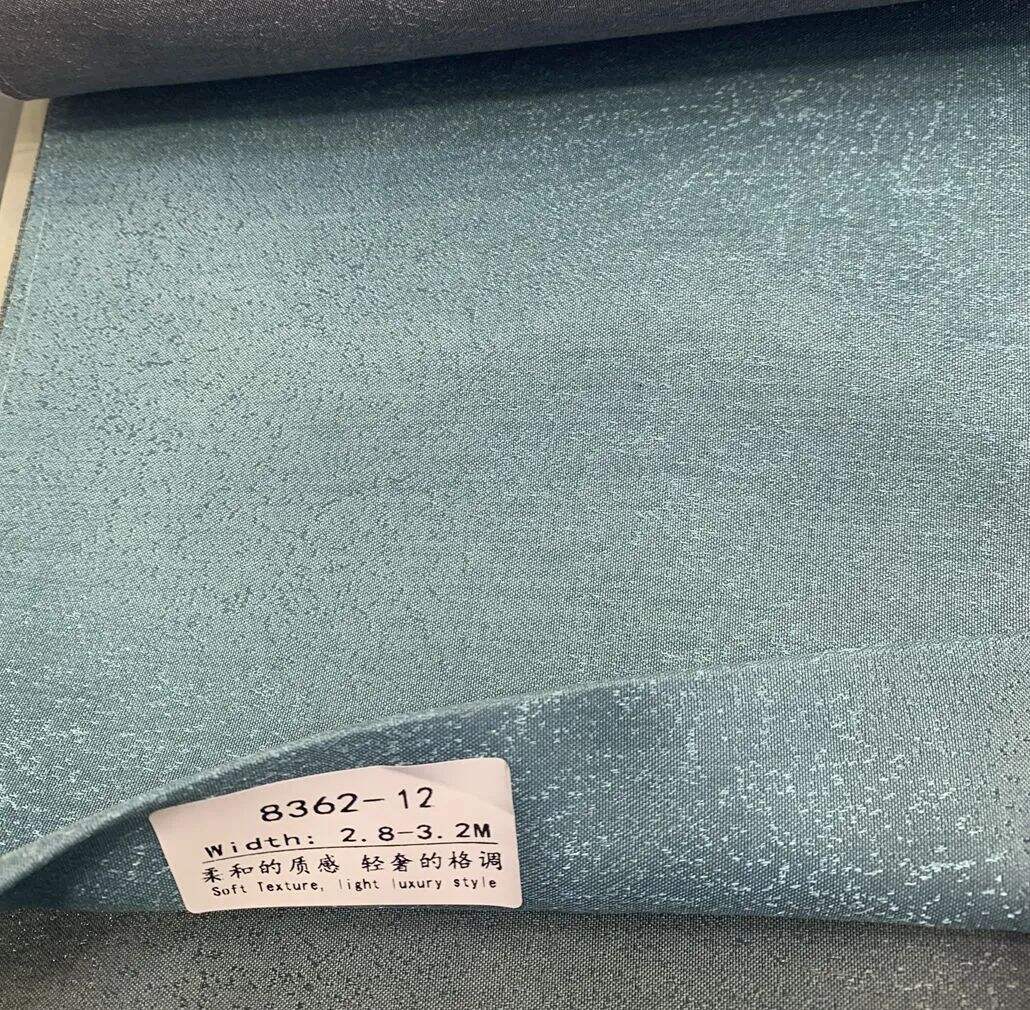 Foulola News:8362# 2.8/3.2m Width Blackout Linen Style Curtain manufacture