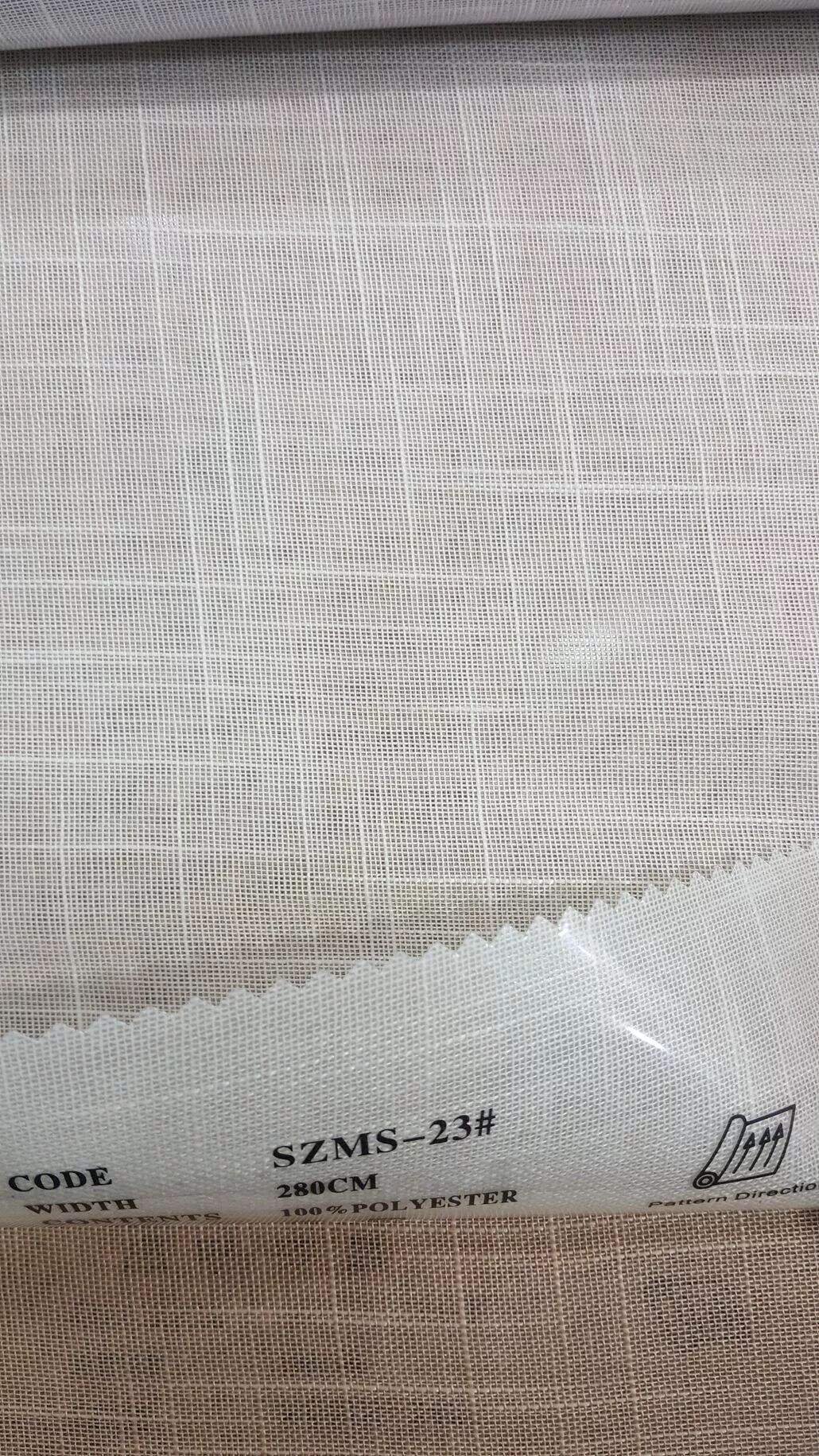 Foulola News: SZMS# Series, Cotton/ Polyester Sheer Curtain supplier