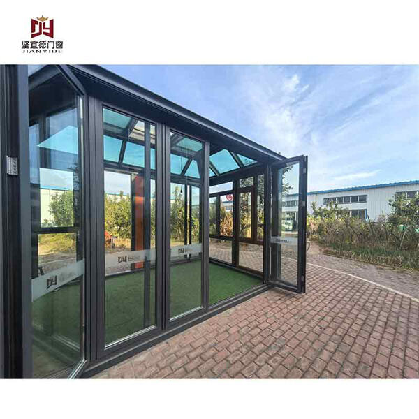 수평 접이식 창문으로 자연 채광과 통풍을 최대화하세요