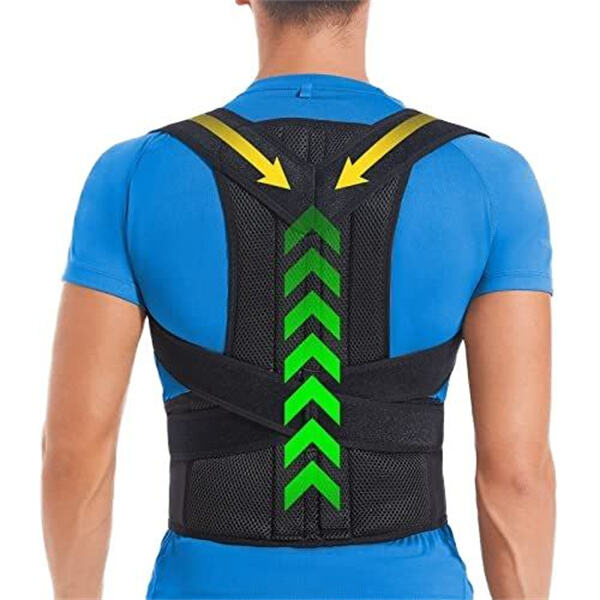 Achieve better posture with our adjustable back corrector