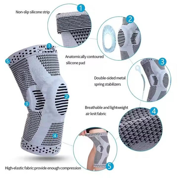 Stop knee injuries before they happen with an elastic wrap