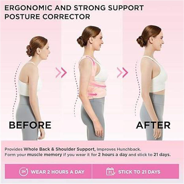 Regain proper alignment and support for your spine with our hunchback posture corrector