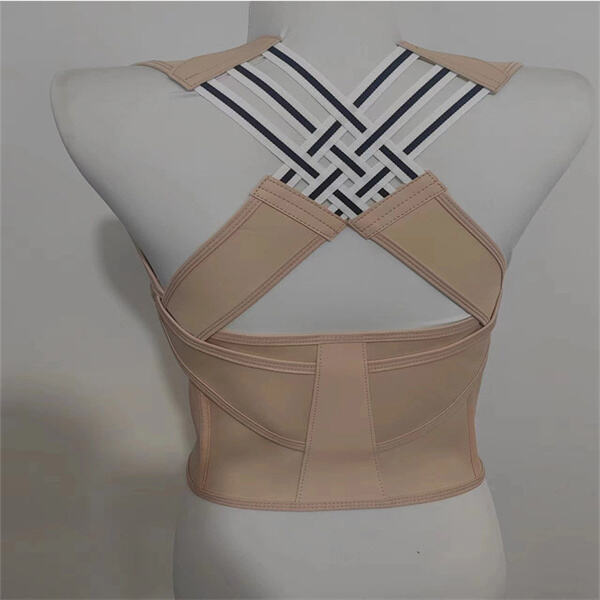 قف مستقيمًا واثقًا مع مشد الظهر والكتف المصمم لتحسين الوضعية