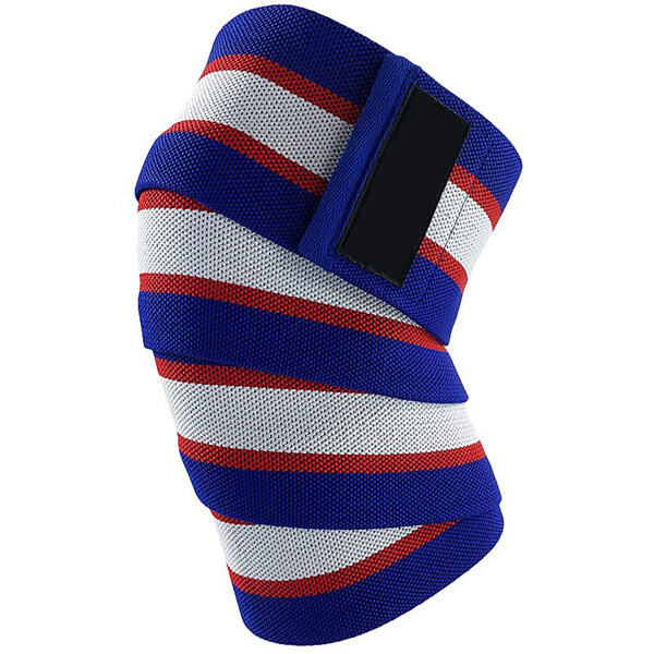 Prevent injuries and protect your knees with weightlifting knee wraps