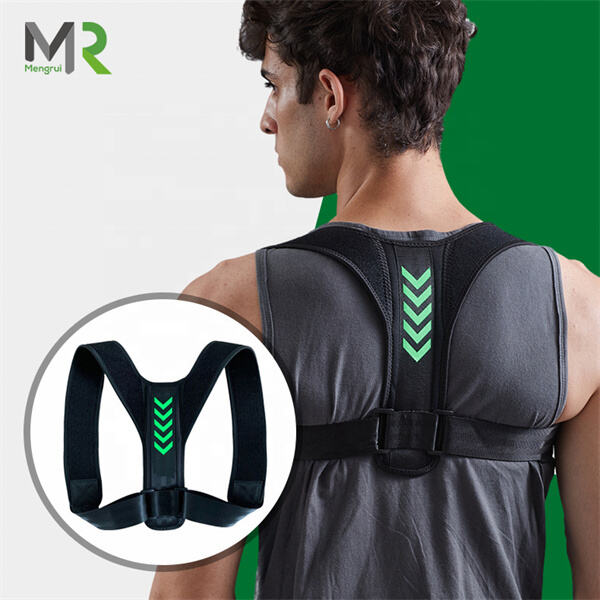 Alivia el dolor en la parte superior de la espalda con un corrector de postura