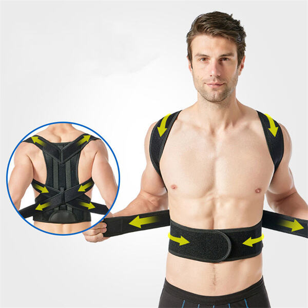 Say goodbye to slouching and back pain with the best posture corrector for men