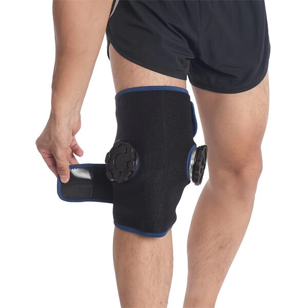 Improve recovery time and reduce discomfort with our knee ice pack wrap
