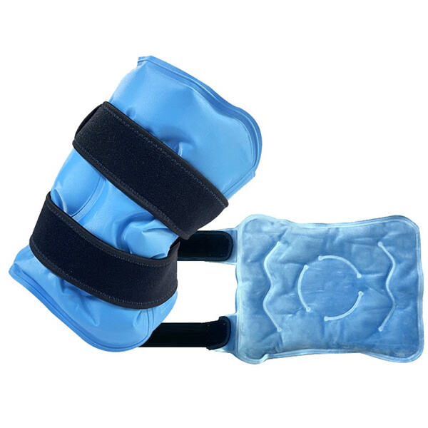 Keep your knee injury on ice with our cold knee wrap