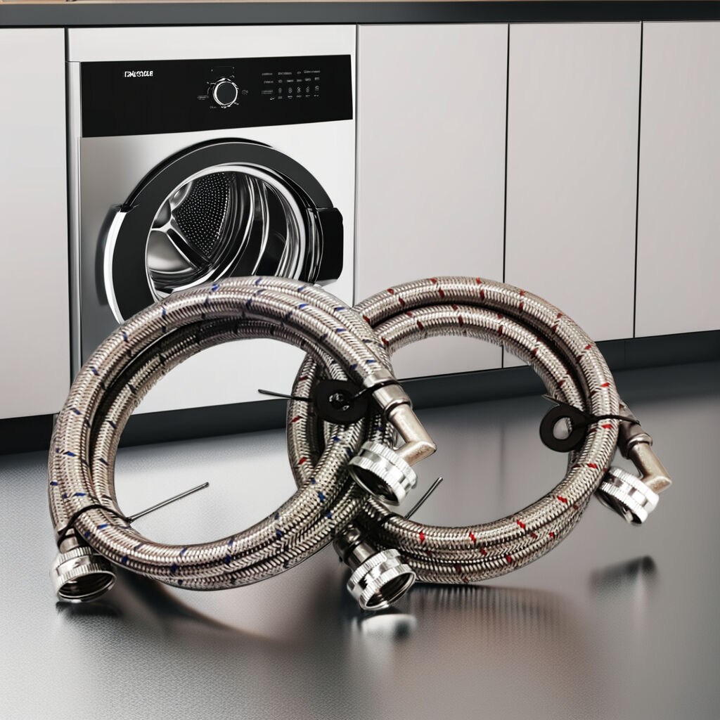 product customized stainless steel braided washing machine hose rubber pvc epdm quality product with cutting service-38