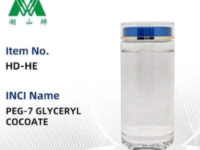 PEG-7 GLYCERYL COCOATE w zrównoważonych rozwiązaniach powierzchniowo czynnych