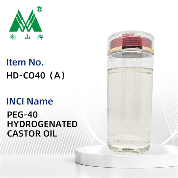 Peg 40 hydrogenated castor oil