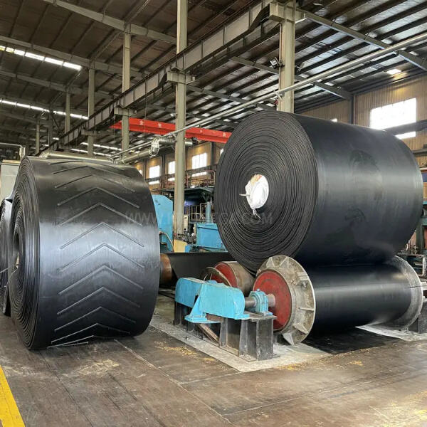 Use of Cleated V Type Conveyor Belt