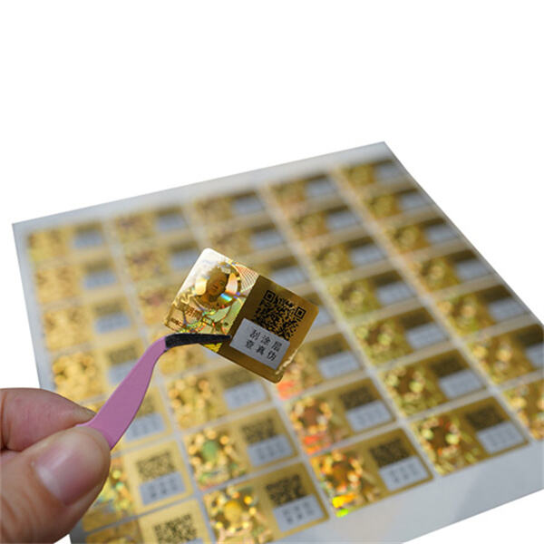 Säkerhets hologram etiketter