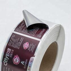 custom eco adhesive labels