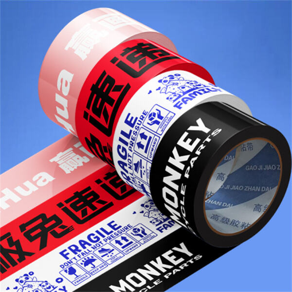 Keep your packages safe and secure with printed tape