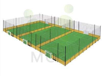 Setting Up a Cage Football Pitch in Your Neighborhood Park