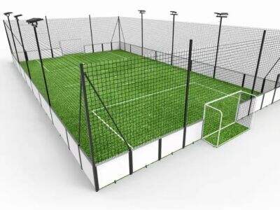 Cage-Fußballplätze helfen jungen Spielern in Jakarta, intelligenter zu trainieren