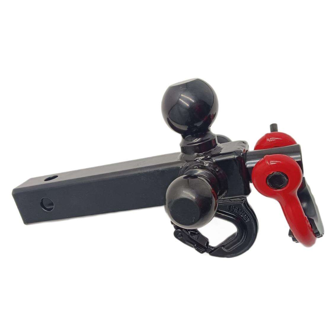 Swivel Tri Ball Mount Receiver with Shackle Trailer Hitch Lock Accessories for Trailers manufacture