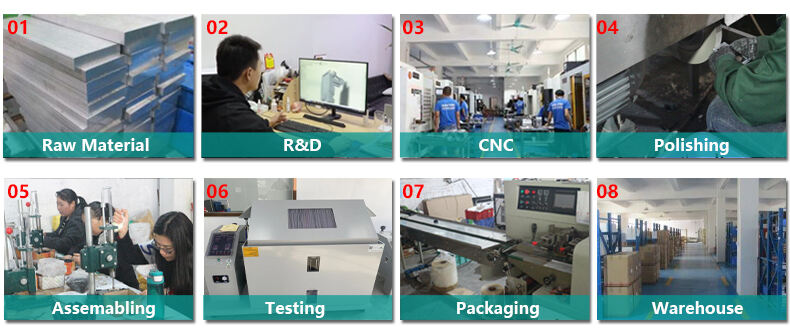 ISO9001 Certified Heavy Duty Die Casting CNC Machining Aluminum Custom Part Trailer Parts & Accessories From China factory