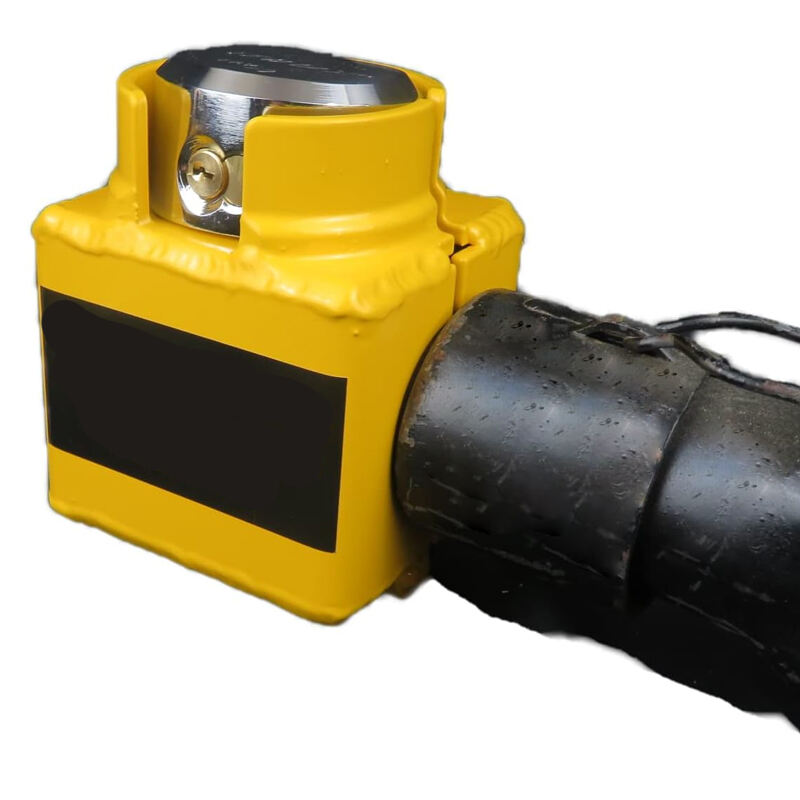 Steel Sliding Collar Coupler Lock Hitch Trailer Lock Includes Lock details