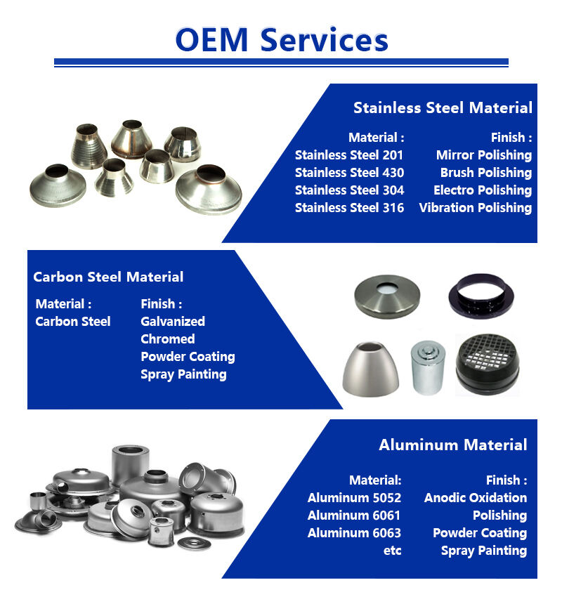Custom Deep Draw Stamping Services for Iron Stainless Steel Aluminium Parts Sheet Metal Fabrication Bending Machine Parts China details