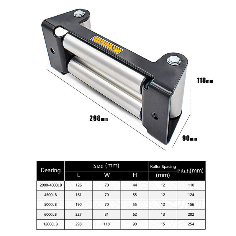 4X4 Offroad Car Front Bumper Winch Guide Accessories Electrical Steel Winch Steel Guider Trailer Parts & Accessories manufacture