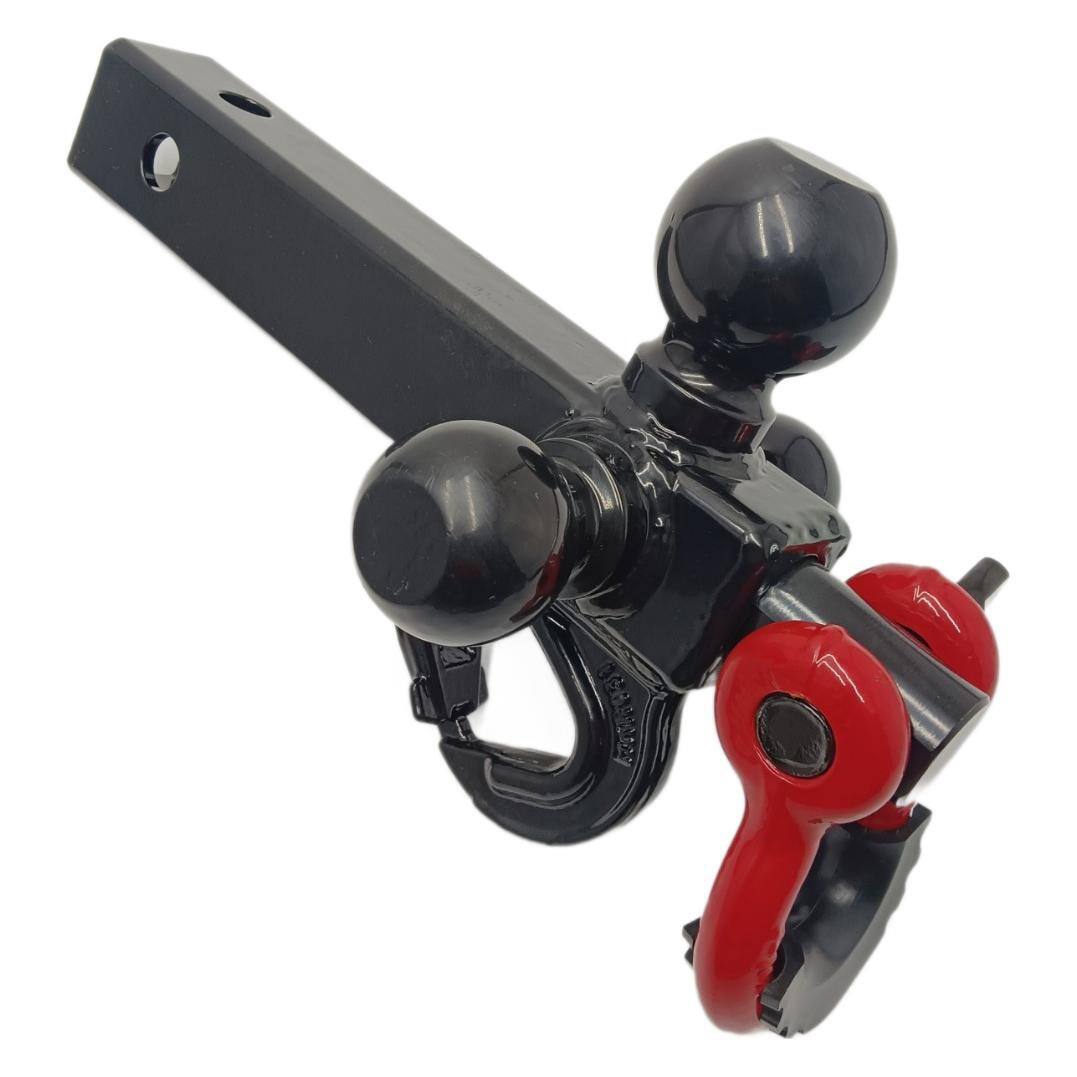 Swivel Tri Ball Mount Receiver with Shackle Trailer Hitch Lock Accessories for Trailers manufacture