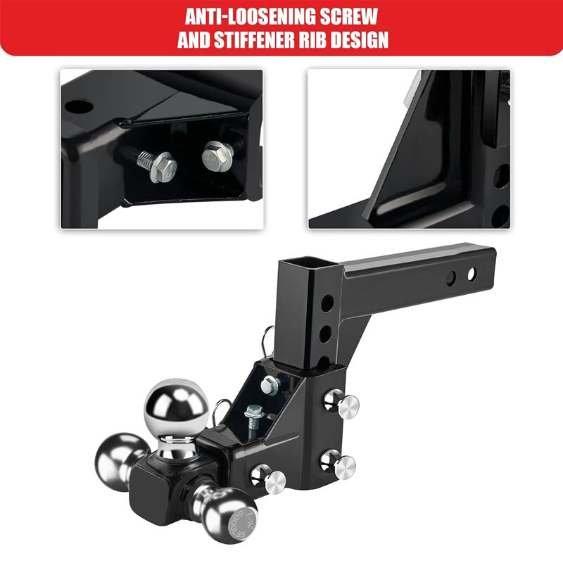 Adjustable Trailer Hitch Ball Mount Heavy Duty Truck Drop Hitch manufacture