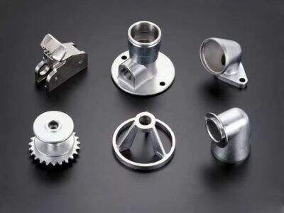 What are the materials and processes for carbon steel castings?