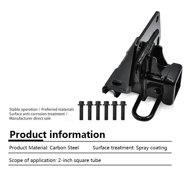 2-Inch Carbon Steel Hitch Tow for Trailer Suspension Lock and Plug-Used Exterior Accessory Hitch Receiver supplier