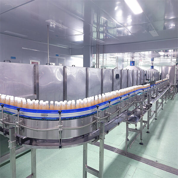 Etapy linii produkcyjnej soku z jabłek