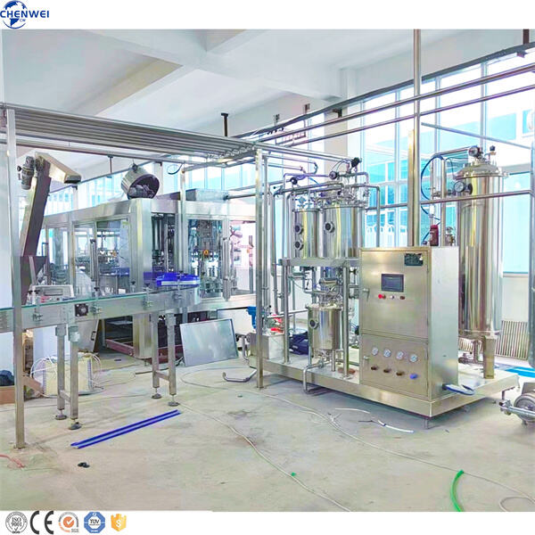 Efficiency and technology in carbonated drink manufacturing