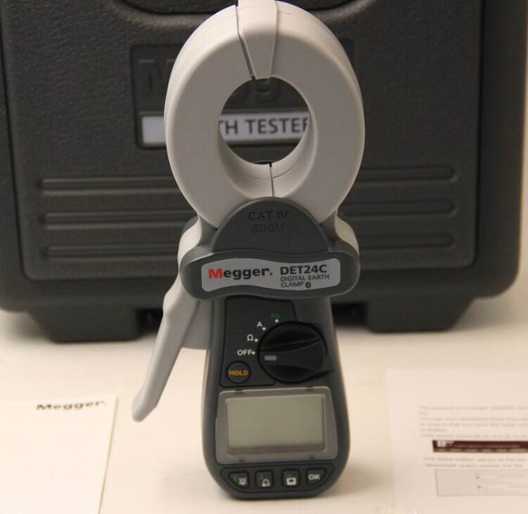 Megger DET24C Digital Clamp-On Ground Resistance Meter with Data Storage and Downloading manufacture