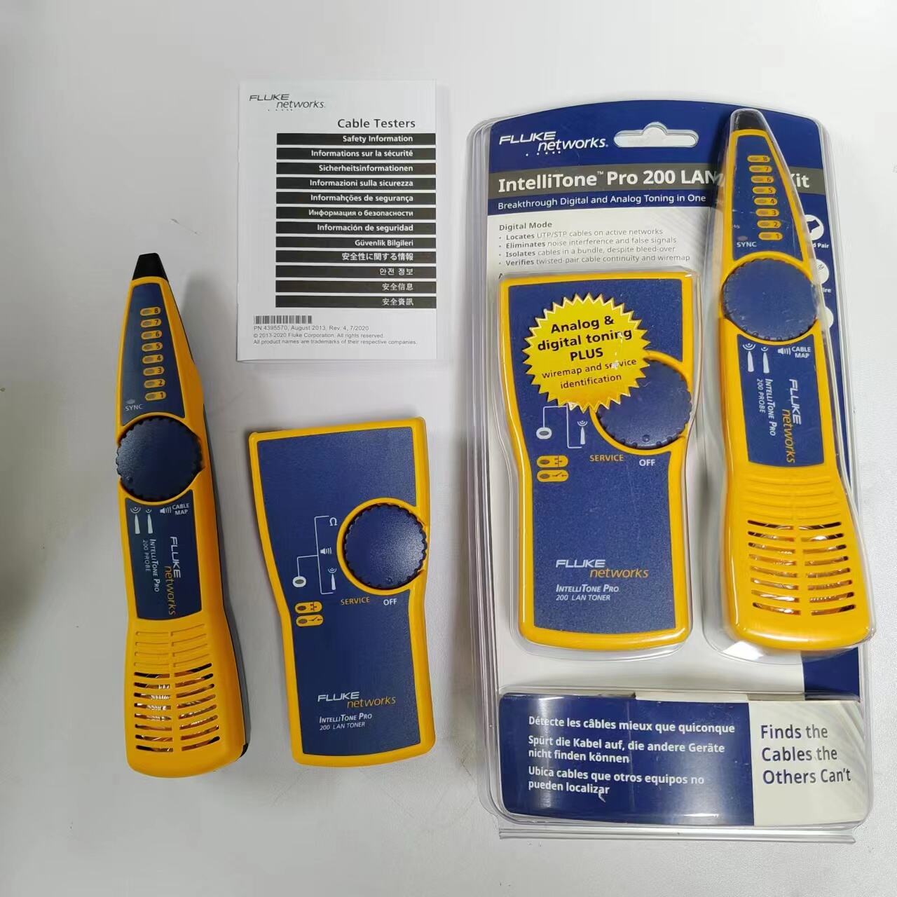 Fluke MT-8200-60 IntelliTone Pro 200 Kit  Brand New in Stock factory