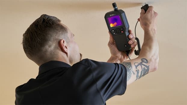 FLIR MR277  Building Inspection System with Moisture Hygrometer and MSX IR Camera details