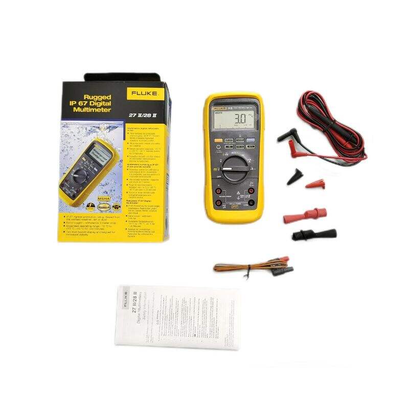 Fluke 28 II TRMS Industrial Digital Multimeter with IP67 Rating 27II Multimeter manufacture